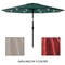 Nature Spring Nature Spring 10 Foot Patio Umbrella LED Lights, Green 918332NFZ - alternate 3